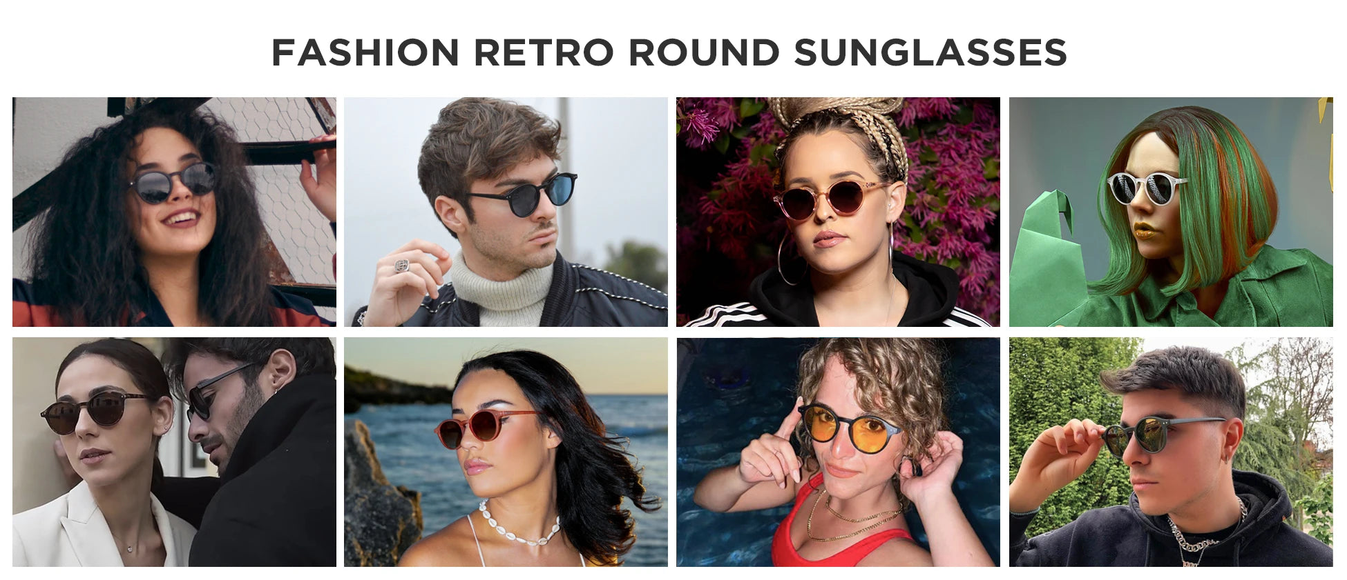 CowLost | zenottic-s-size-retro-circular-polarized-sunglasses |9