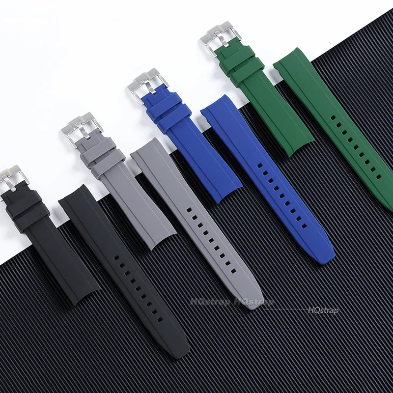 CowLost | watch-bands-product_id-silicone-watch-strap-for-swatch-omega-moonswatch-with-stainless-steel-buckle-20mm-22mm-waterproof-unisex |3