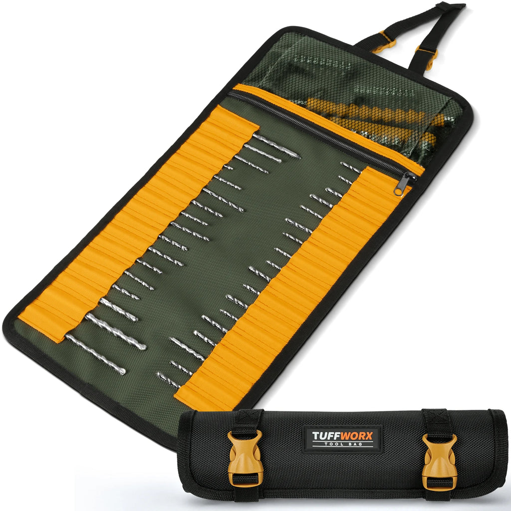 CowLost | 1tool-roll-up-bag-gifts-for-men-dad-husband-him-fathers-day-portable-foldable-tools-storage-for-men-heavy-duty-tool-organizer |5