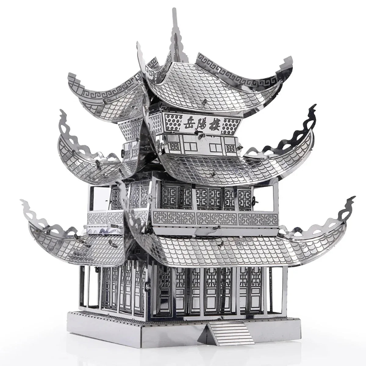 CowLost | product_id-3d-metal-puzzle-yue-yang-tower-chinese-architecture-diy-laser-cut-model-kit |7