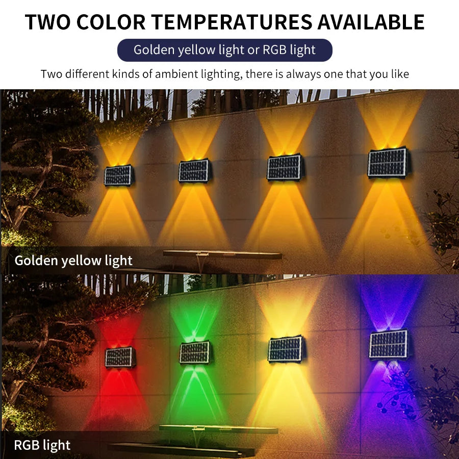 CowLost | product_id-solar-waterproof-led-wall-light-outdoor-high-brightness-up-down-garden-light |2
