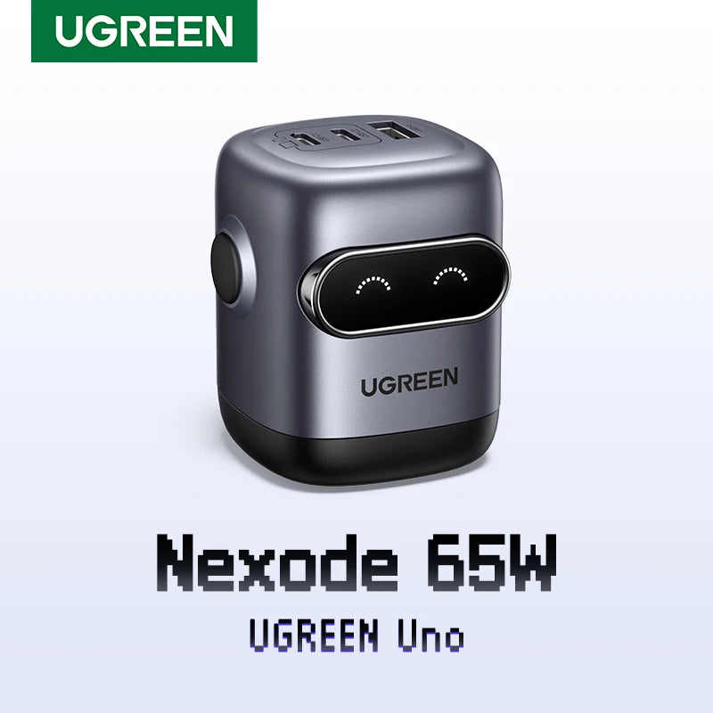 CowLost | ugreen-65w-30w-gan-charger-robot-design-qc4-0-3-0-pps |1