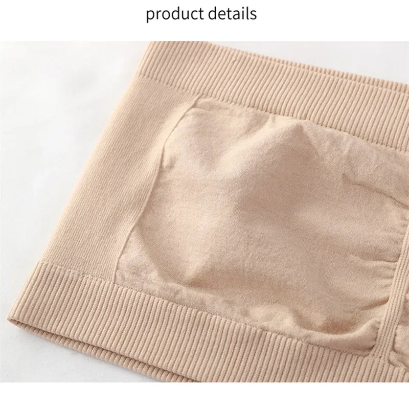 CowLost | seamless-tube-tops-women-strapless-bandeau-bra-crop-top-women-wire-free-underwear-no-pads-intimates |3