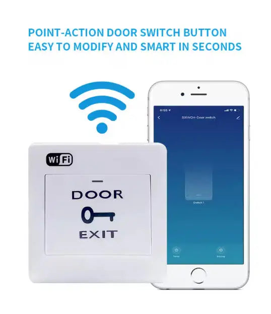 CowLost | locks-keys-product_id-ewelink-smart-wifi-exit-push-button-switch-for-gate-opener-electric-lock |10