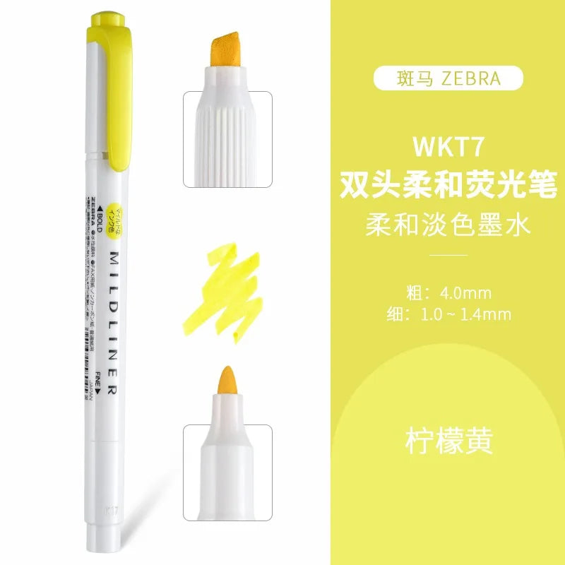 CowLost | product_id-zebra-wkt7-mildliner-dual-tip-highlighter-japanese-stationery-1pc |11
