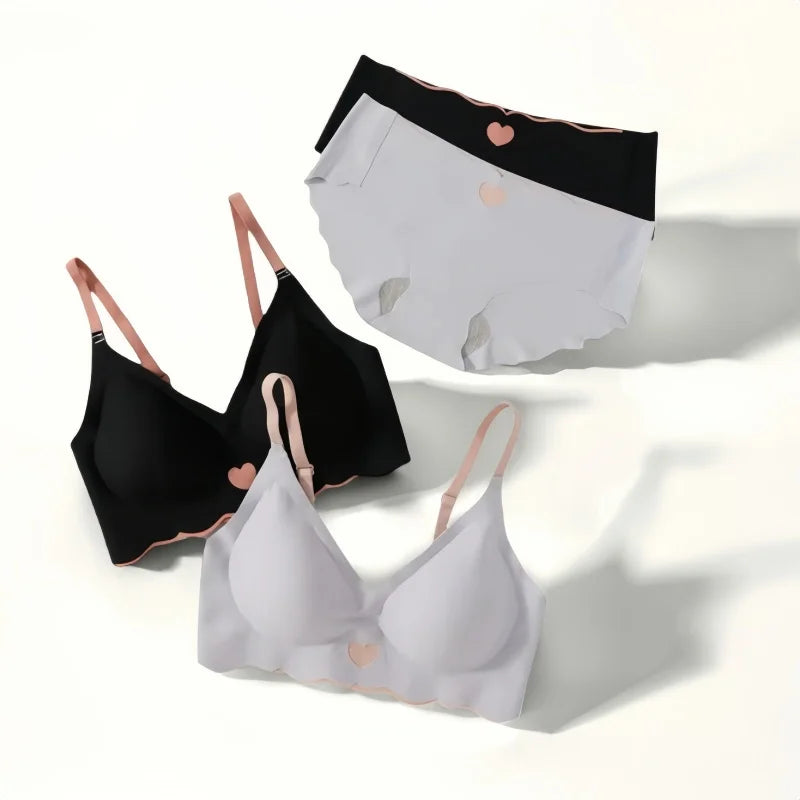 CowLost | product_id-women-push-up-wirefree-bra-and-low-waist-panties-set-comfortable-lingerie |3