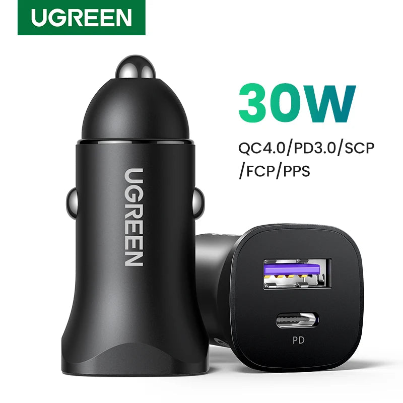 CowLost | ugreen-30w-usb-c-car-charger |1