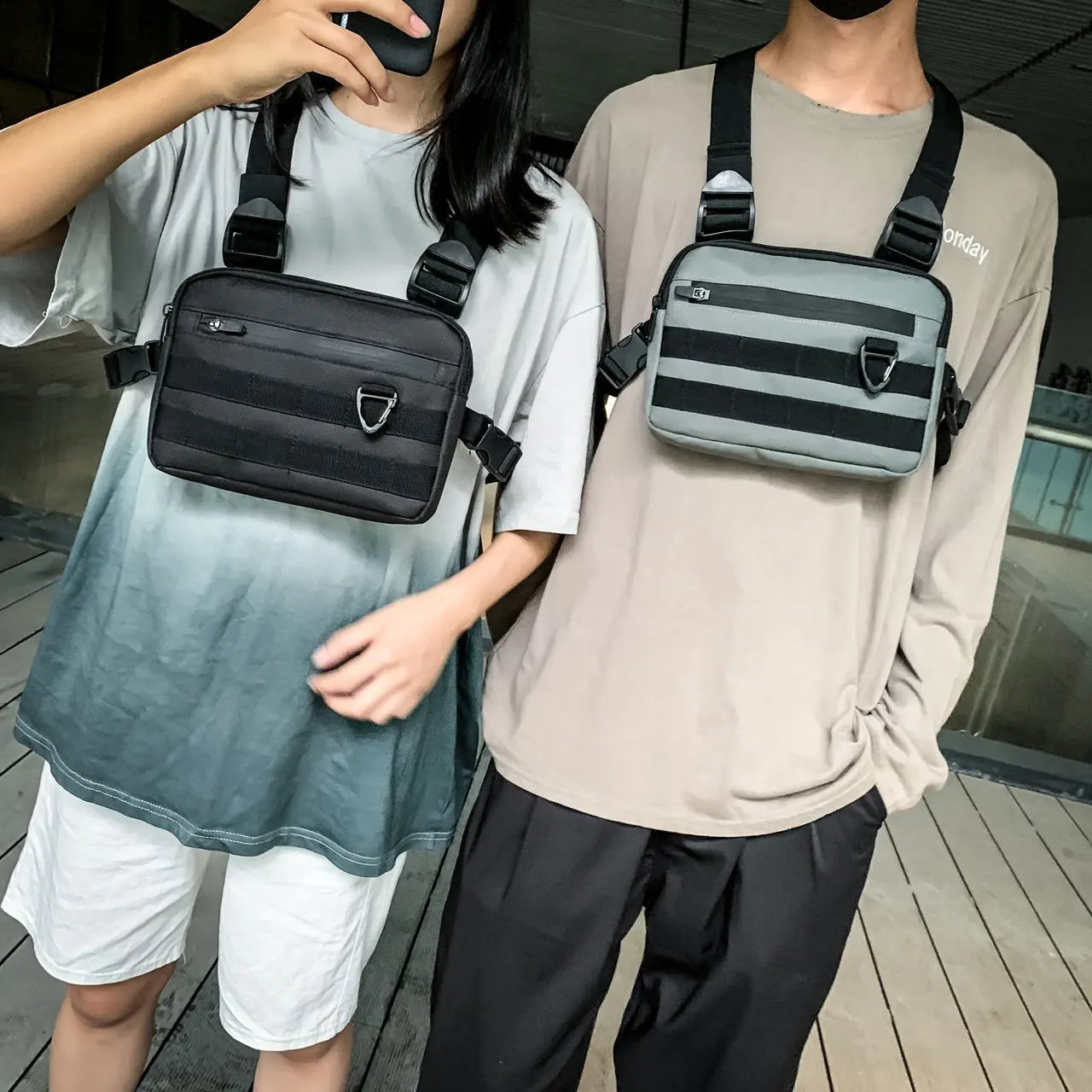 CowLost | uncategorized-hip-hop-streetwear-unisex-chest-rig-bag-nylon |15
