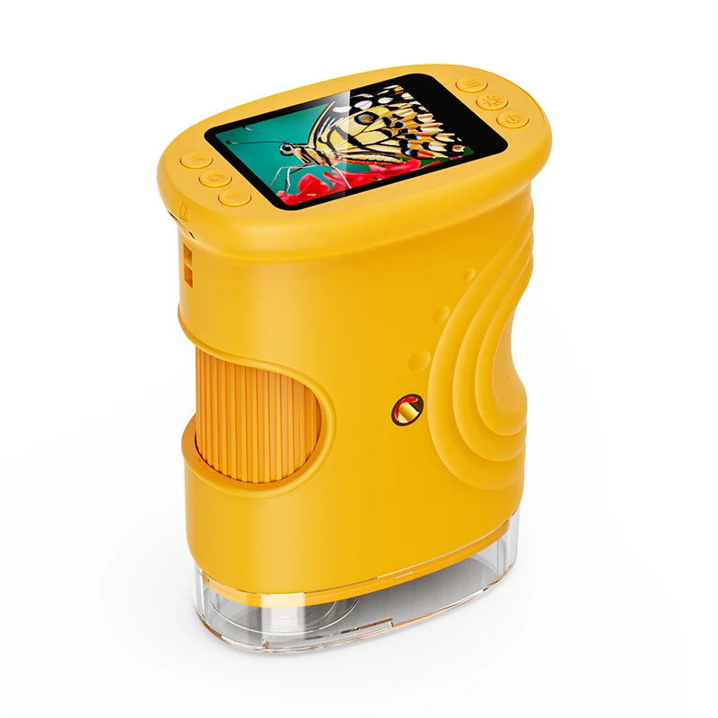 1000X Pocket Microscope for Kids with 4K 2.0" Screen