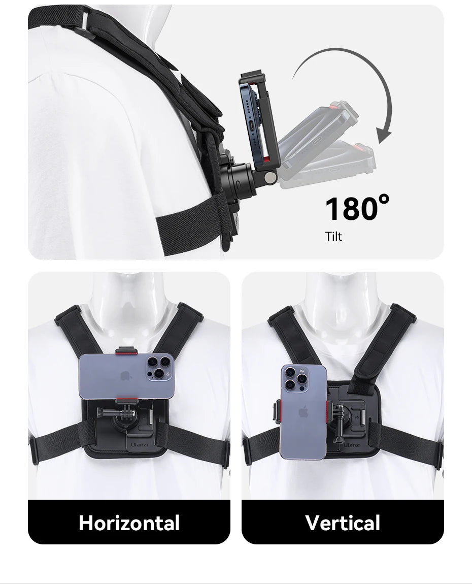 CowLost | ulanzi-go-quick-ii-magnetic-chest-strap-for-action-camera-smartphone-gopro-14-13-12-11-10 |14