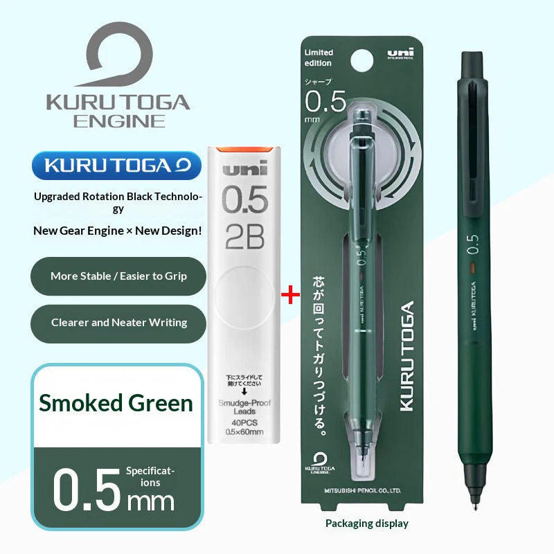 CowLost | product_id-uni-kurutoga-m5-ks-0-5mm-mechanical-pencil-with-auto-rotating-lead-for-stable-writing-and-study |35