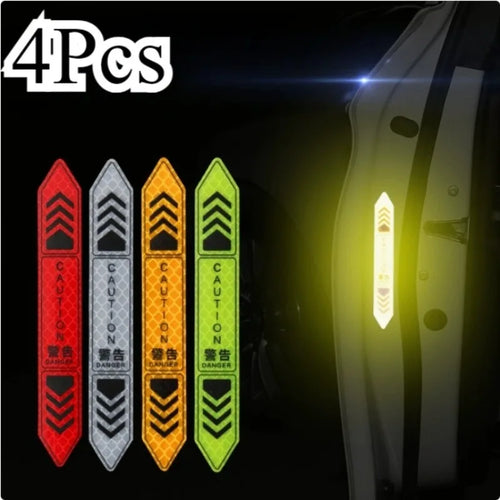 CowLost | vehicle-parts-accessories-4pcs-reflective-car-door-warning-stickers-for-night-safety |1