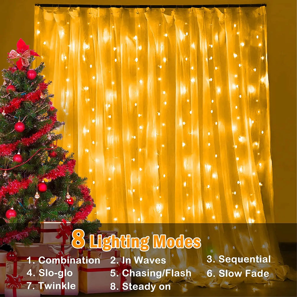 CowLost | product_id-solar-led-copper-wire-curtain-fairy-string-lights-for-outdoor-garden-wedding-party-decor |3