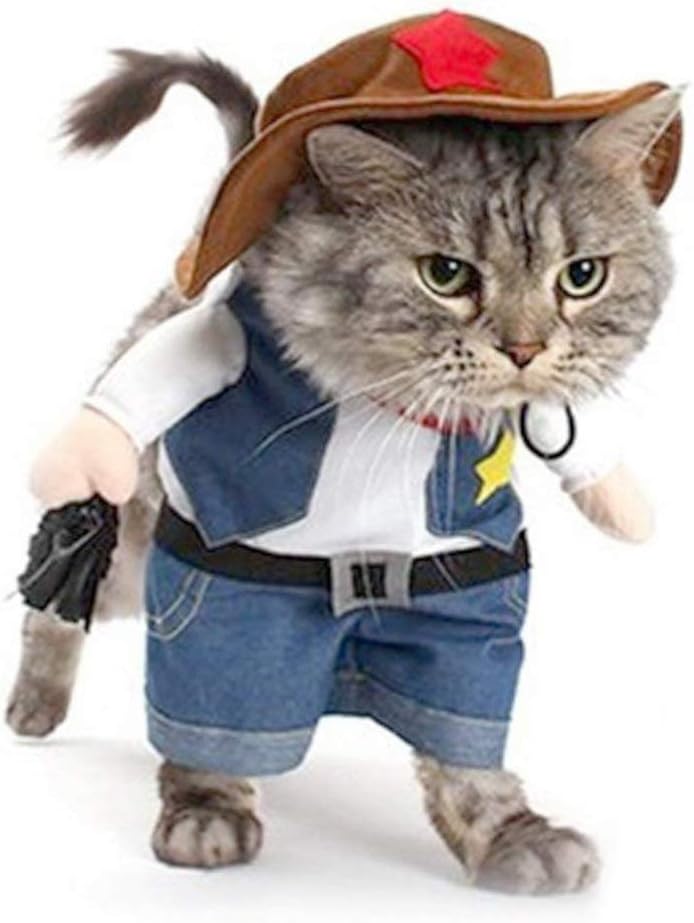 CowLost | activewear-pants-funny-pet-dog-and-cat-cowboy-costume |7