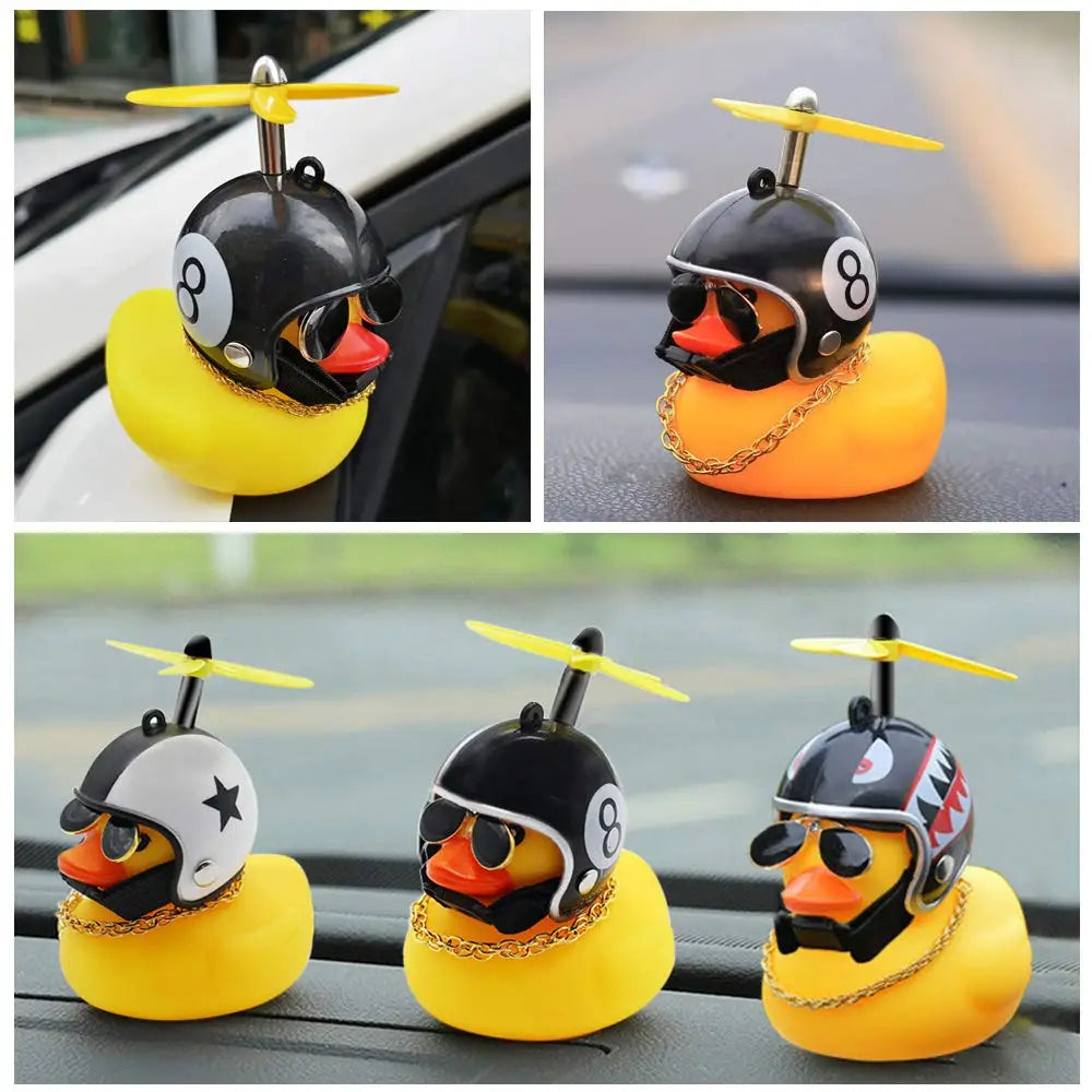 CowLost | product_id-car-rubber-duck-toy-with-helmet-and-propeller-dashboard-ornament |6