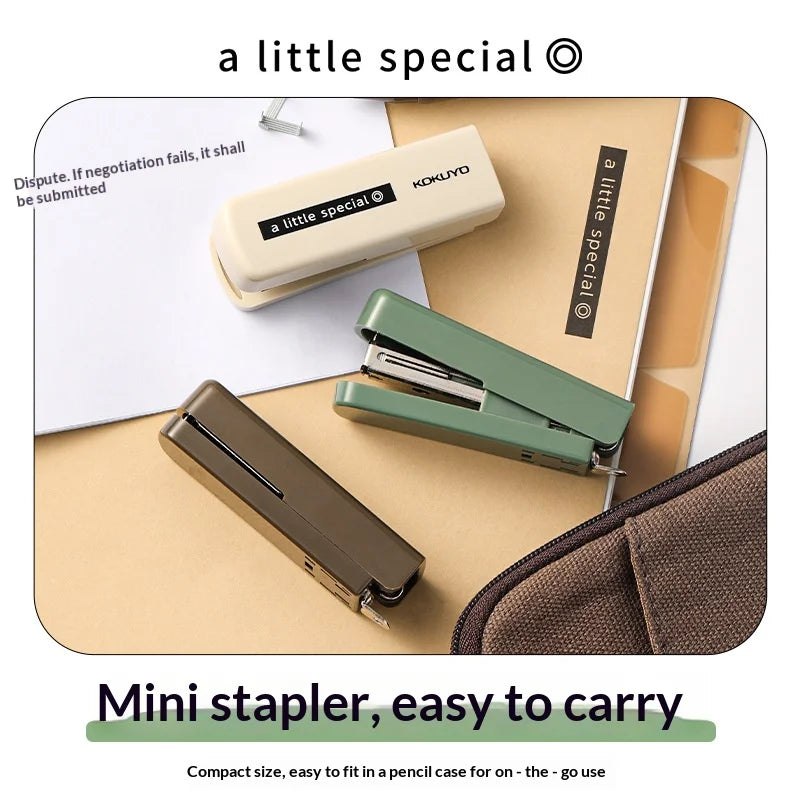 CowLost | product_id-kokuyo-mini-shinkyo-stapler-no-10-needle-ergonomic-grip-high-strength-compact-design |5
