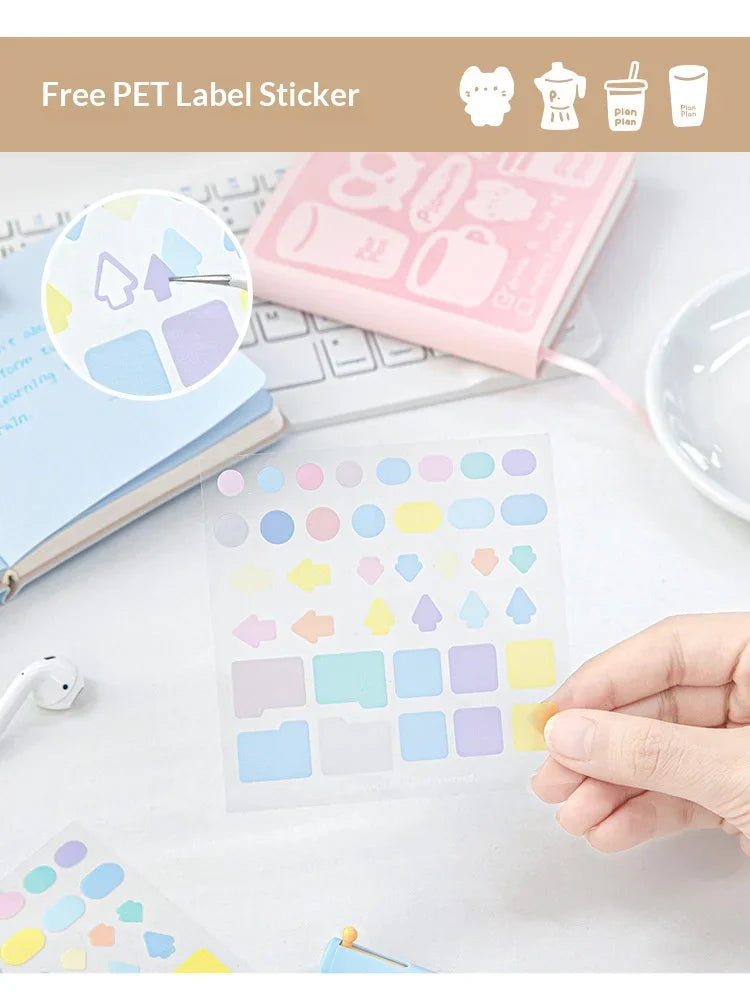 CowLost | product_id-planwith-coffee-theme-kawaii-mini-memo-pad-thick-blank-pages-for-journaling-sketching-to-do-lists |23