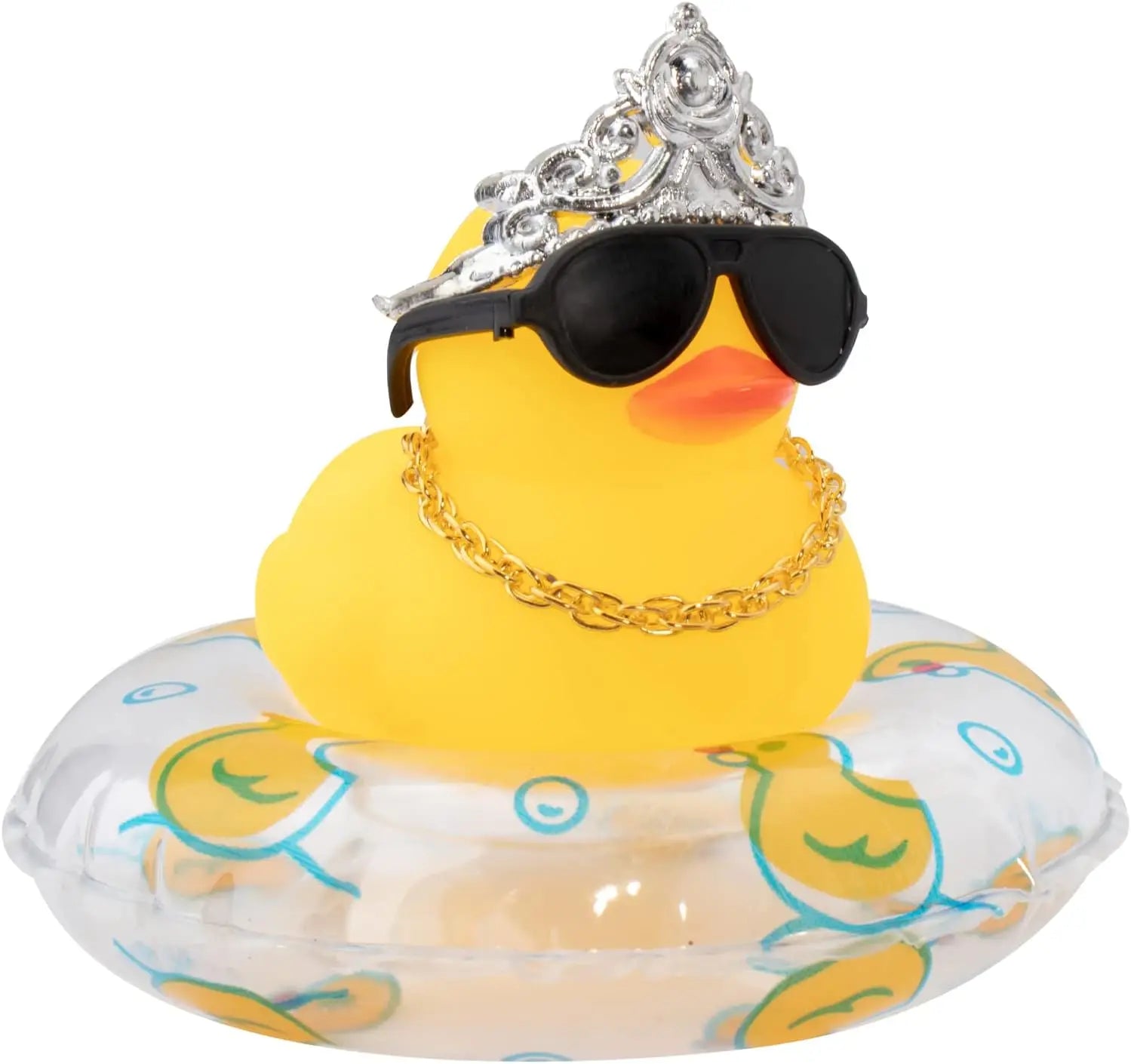 CowLost | product_id-car-rubber-duck-dashboard-ornament-with-pearl-necklace-and-crown-for-jeeps |23