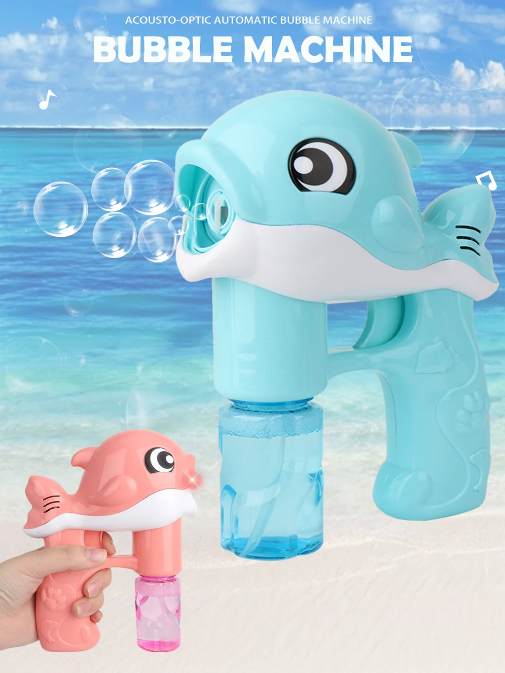 CowLost | product_id-dolphin-handheld-automatic-bubble-gun-toy-bubble-liquid-not-included |5