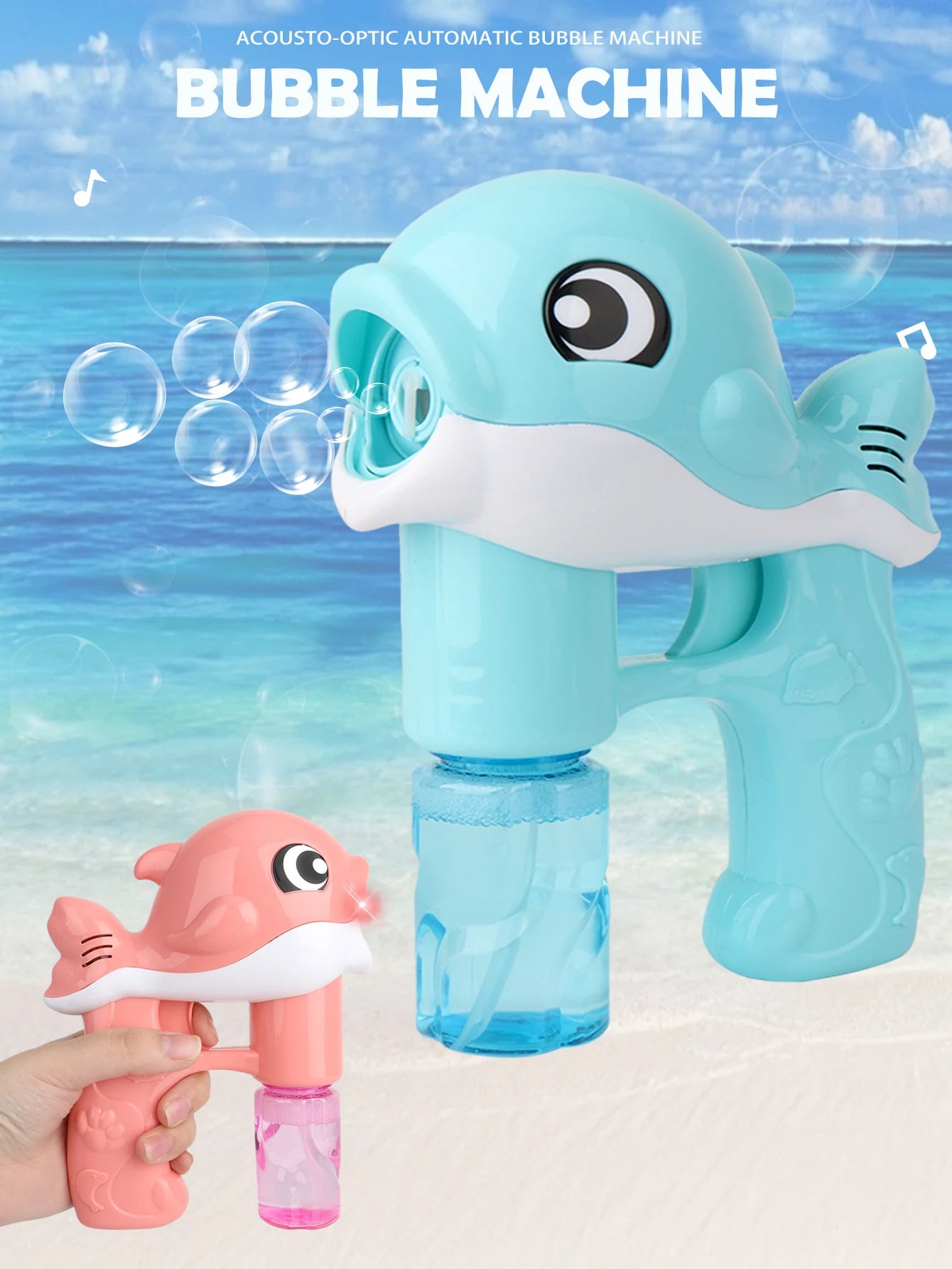 CowLost | product_id-dolphin-handheld-automatic-bubble-gun-toy-bubble-liquid-not-included |5