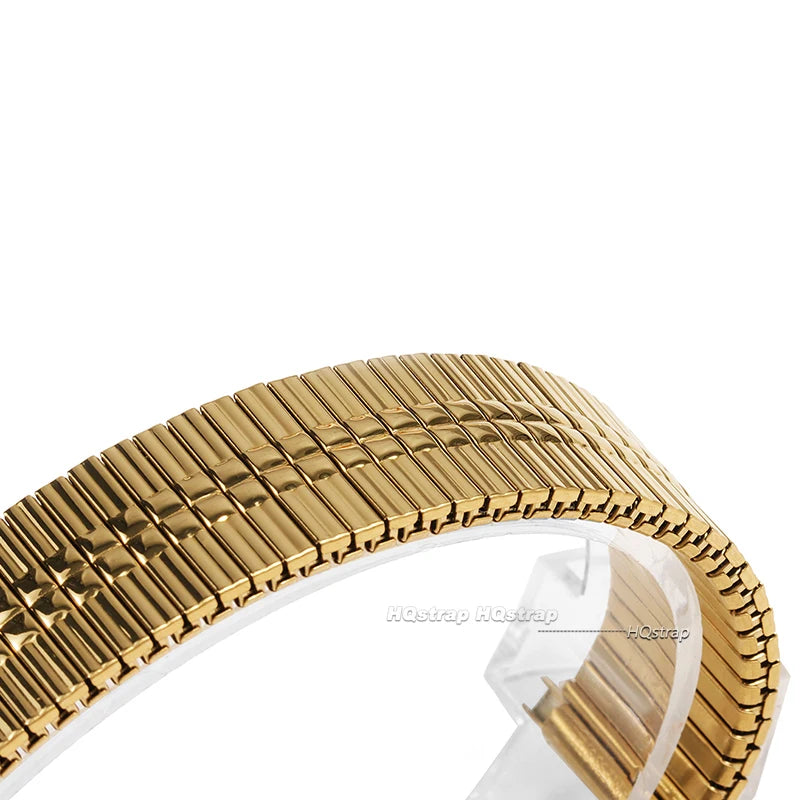 CowLost | bracelets-product_id-16-22mm-stainless-steel-elastic-expansion-watch-strap-silver-gold-black-unisex-bracelet |10