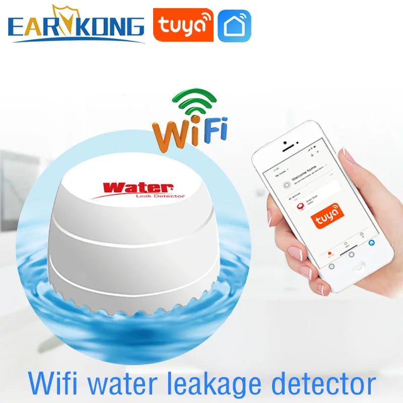 CowLost | 433mhz-wireless-water-leakage-detector-for-home-security-wifi-gsm-alarm-system-water-sensor-alarm-intrusion-detector |10