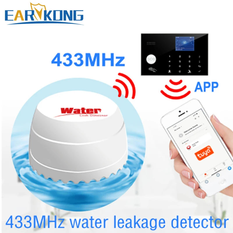 CowLost | 433mhz-wireless-water-leakage-detector-for-home-security-wifi-gsm-alarm-system-water-sensor-alarm-intrusion-detector |15