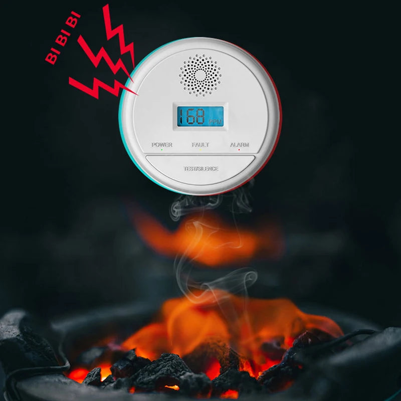 CowLost | 433mhz-wireless-carbon-monoxide-gas-detector-home-burglar-alarm-system-co-carbon |6