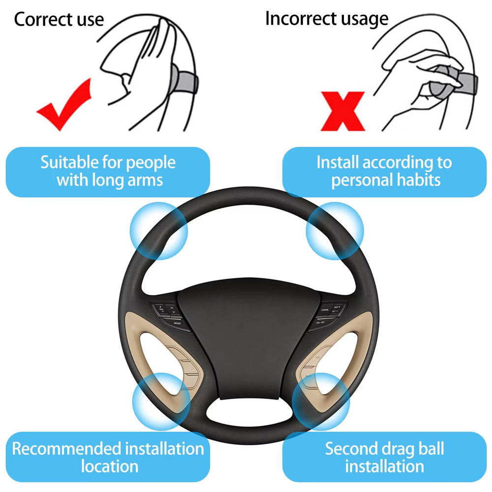 CowLost | product_id-universal-rotating-steering-wheel-spinner-knob-booster-ball-handle |10