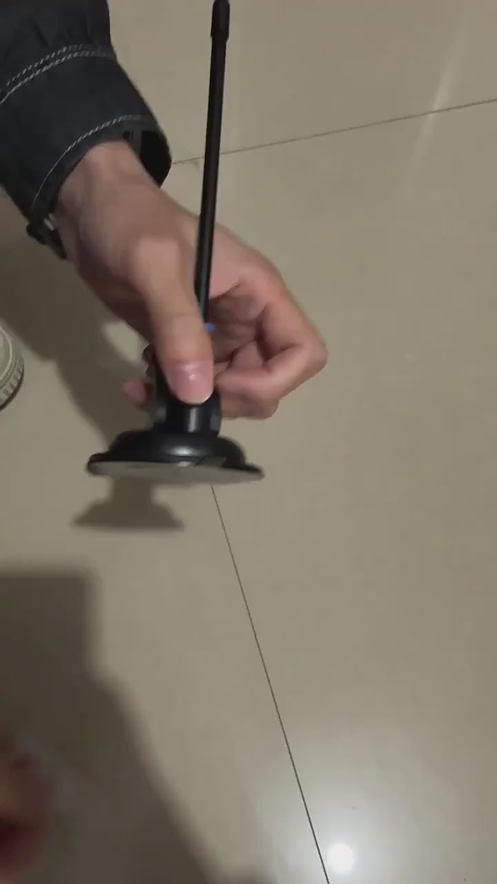 Handfree Interactive Cat Feather Wand Toy with Suction Cup