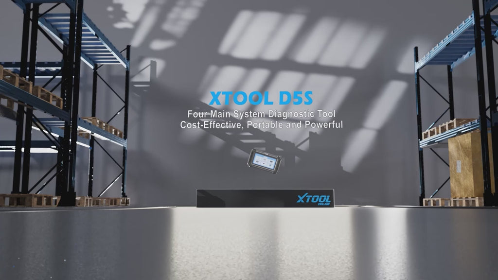 XTOOL D5S 5-System Car OBD2 Diagnostic Scanner ECU ABS EPB SRS Engine AT Reset 16+ Functions Lifetime Update