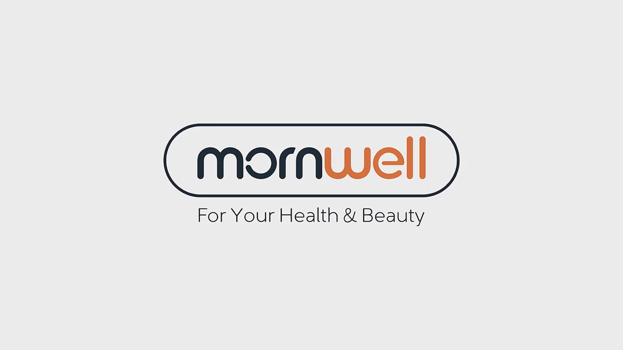 Mornwell Portable Oral Irrigator F18 USB Rechargeable Water Flosser with 4 Nozzles and 200ml Tank