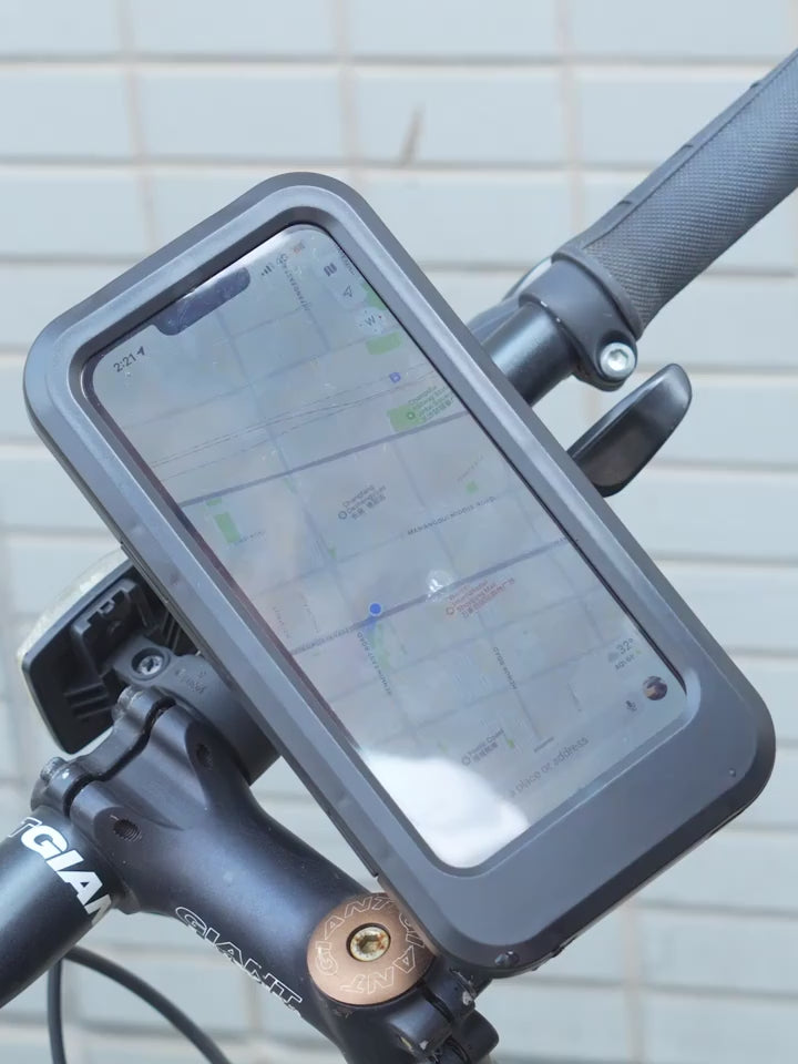 Waterproof Universal Motorcycle Bike Phone Holder 360° Swivel Mount