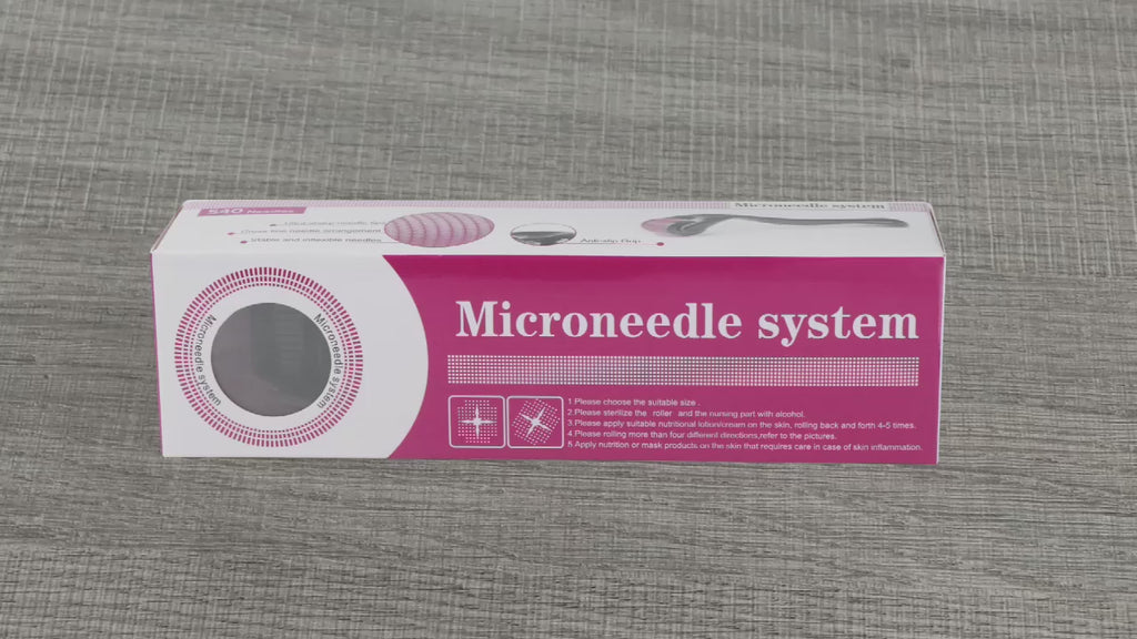 SUOLAER Derma Microneedling Face Roller for Hair Growth and Skin Care