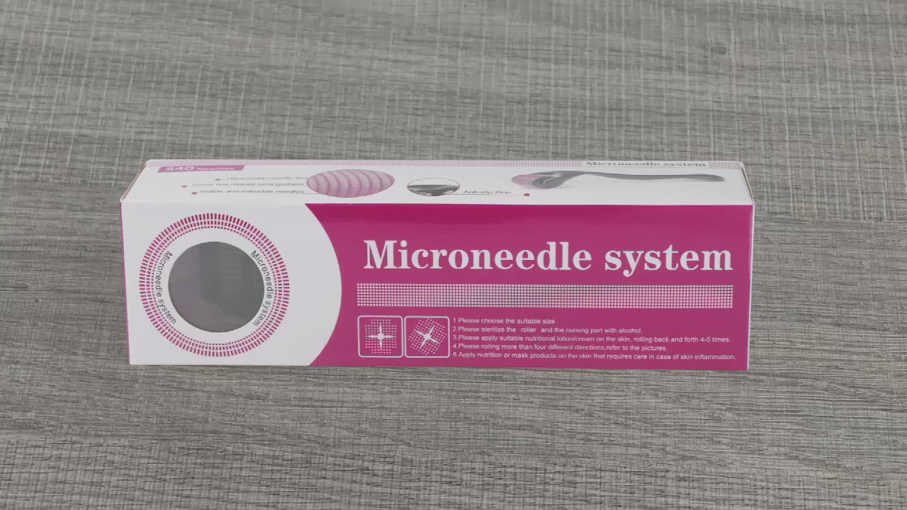 SUOLAER Derma Microneedling Face Roller for Hair Growth and Skin Care