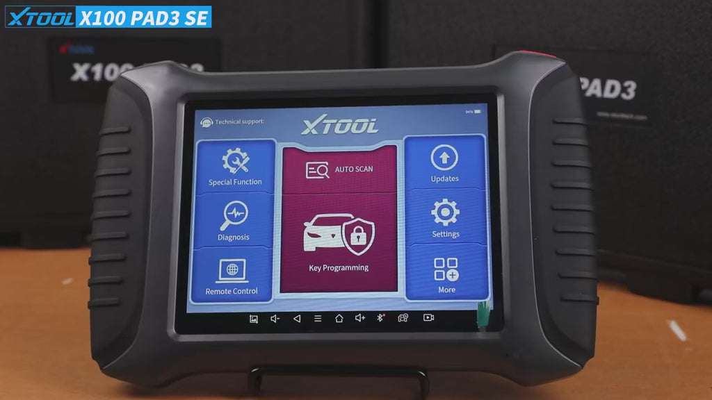 XTOOL X100 PAD3 SE V2.0 Elite All Key Lost Programming Tool IMMO Key Chip Read/Write OBD Auto Key Programmer
