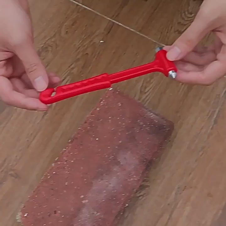 Car Safety Hammer with Seat Belt Cutter and Glass Breaker Tool