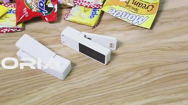 Mini Bag Sealer 2-in-1 Portable Rechargeable Heat Sealer and Vacuum